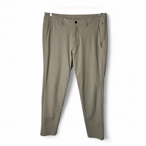 Lululemon - Men's Commission Pant Slim 32" Warpstreme Carbon Dust - Sz. 34